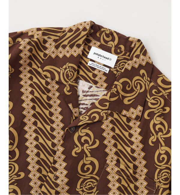 JOURNAL STANDARD「potato head / ポテトヘッド H/S SHIRTS "DESA POTATO HEAD"」|シャツ・ブラウス|