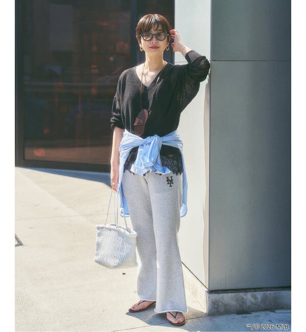 FRAMeWORK「MEAN MACHINE AGE MLB 別注SLACKS SWEATパンツ」|その他|