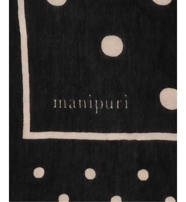 Spick and Span「manipuri / マニプリ 120*120 インドストール ジオメドット」|ストール|