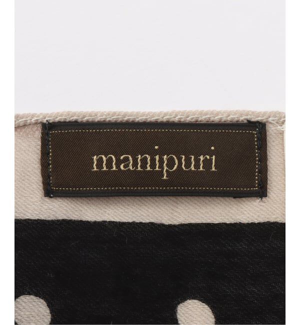 Spick and Span「manipuri / マニプリ 120*120 インドストール ジオメドット」|ストール|