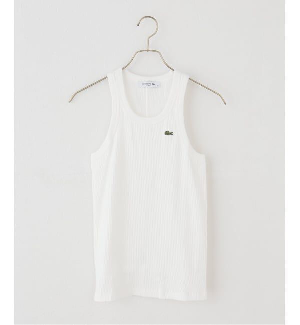 U by SPICK&SPAN「LACOSTE / ラコステ タンクトップ」|Tシャツ・カットソー|ホワイト