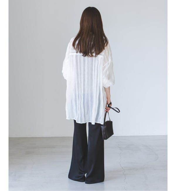 NOBLE「《NOBLE別注・予約》PROVOKE/プロヴォーク sheer check big SH」|シャツ・ブラウス|