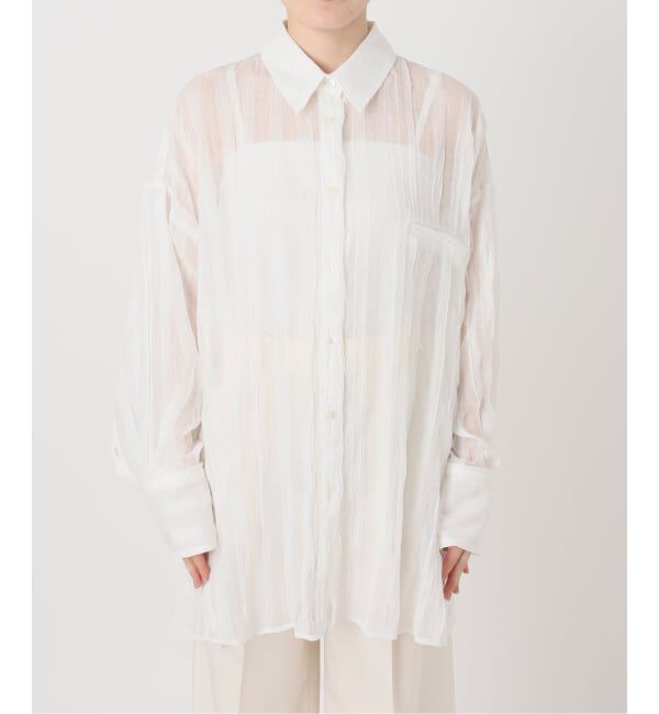 NOBLE「《NOBLE別注・予約》PROVOKE/プロヴォーク sheer check big SH」|シャツ・ブラウス|