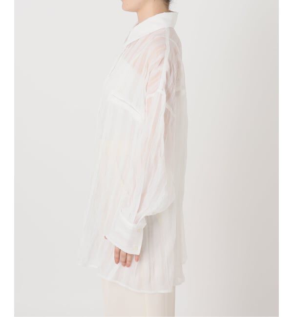 NOBLE「《NOBLE別注・予約》PROVOKE/プロヴォーク sheer check big SH」|シャツ・ブラウス|