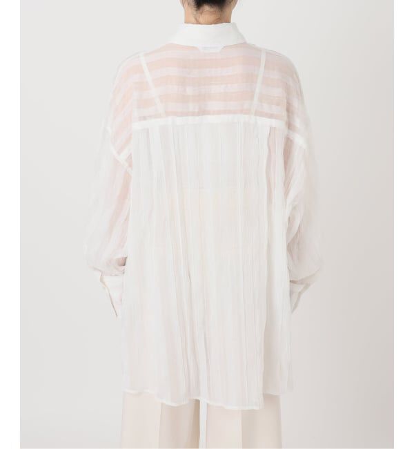 NOBLE「《NOBLE別注・予約》PROVOKE/プロヴォーク sheer check big SH」|シャツ・ブラウス|