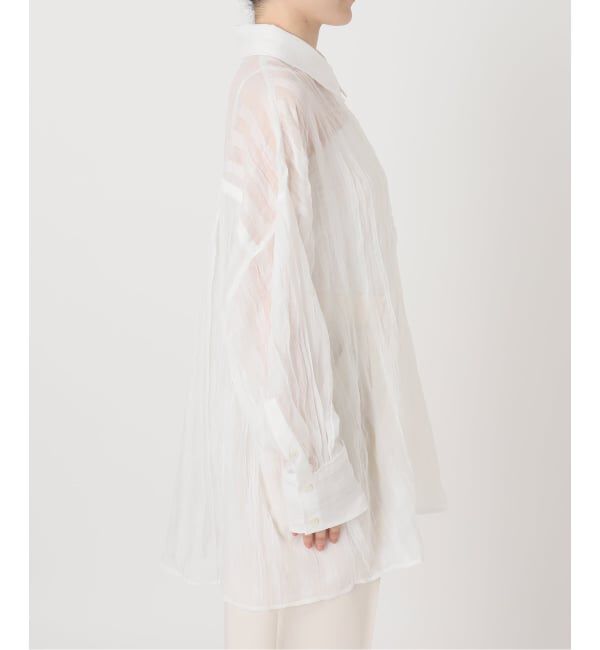 NOBLE「《NOBLE別注・予約》PROVOKE/プロヴォーク sheer check big SH」|シャツ・ブラウス|