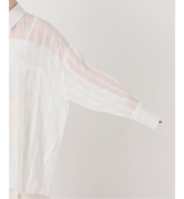 NOBLE「《NOBLE別注・予約》PROVOKE/プロヴォーク sheer check big SH」|シャツ・ブラウス|
