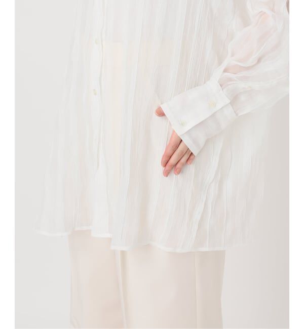 NOBLE「《NOBLE別注・予約》PROVOKE/プロヴォーク sheer check big SH」|シャツ・ブラウス|