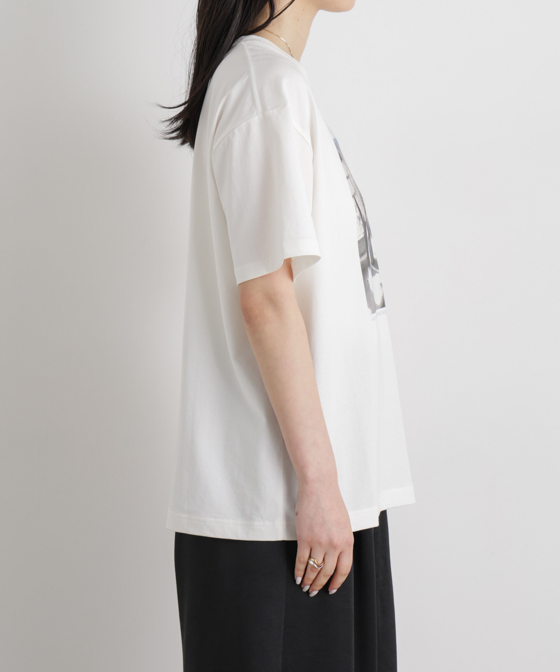 nano･universe「MINERALTEX(TM)フォトプリントTシャツ」|Tシャツ・カットソー|