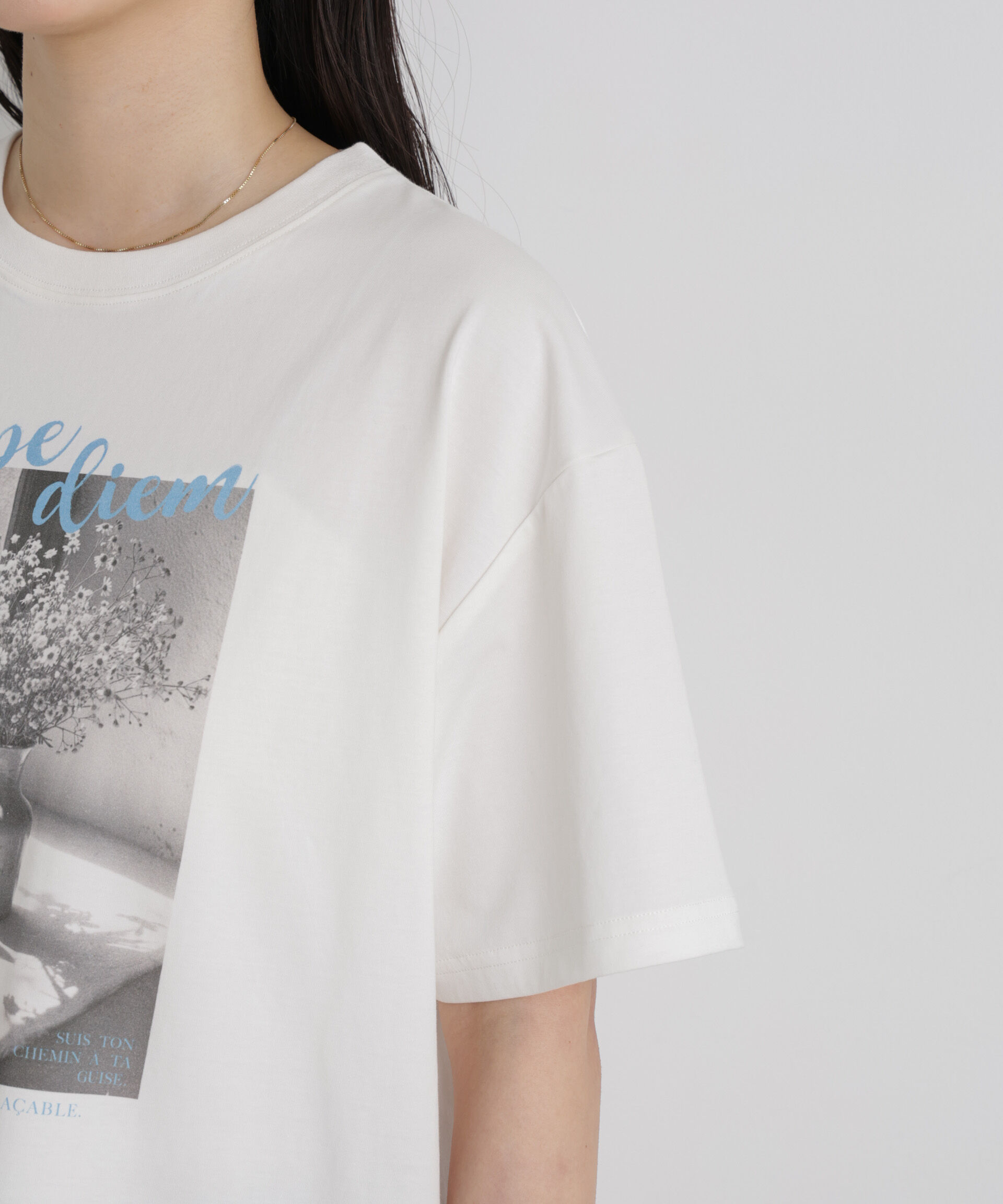 nano･universe「MINERALTEX(TM)フォトプリントTシャツ」|Tシャツ・カットソー|