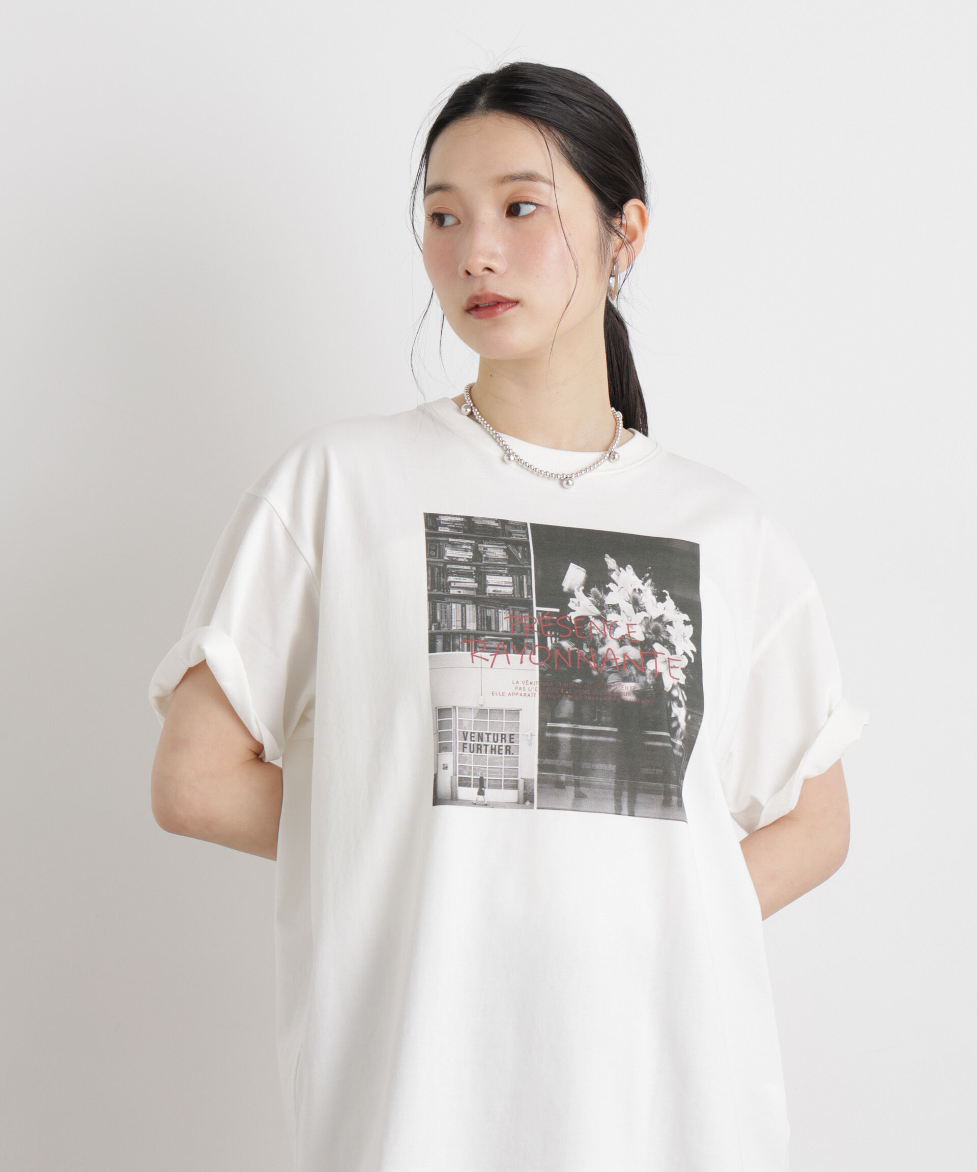 nano･universe「MINERALTEX(TM)フォトプリントTシャツ」|Tシャツ・カットソー|