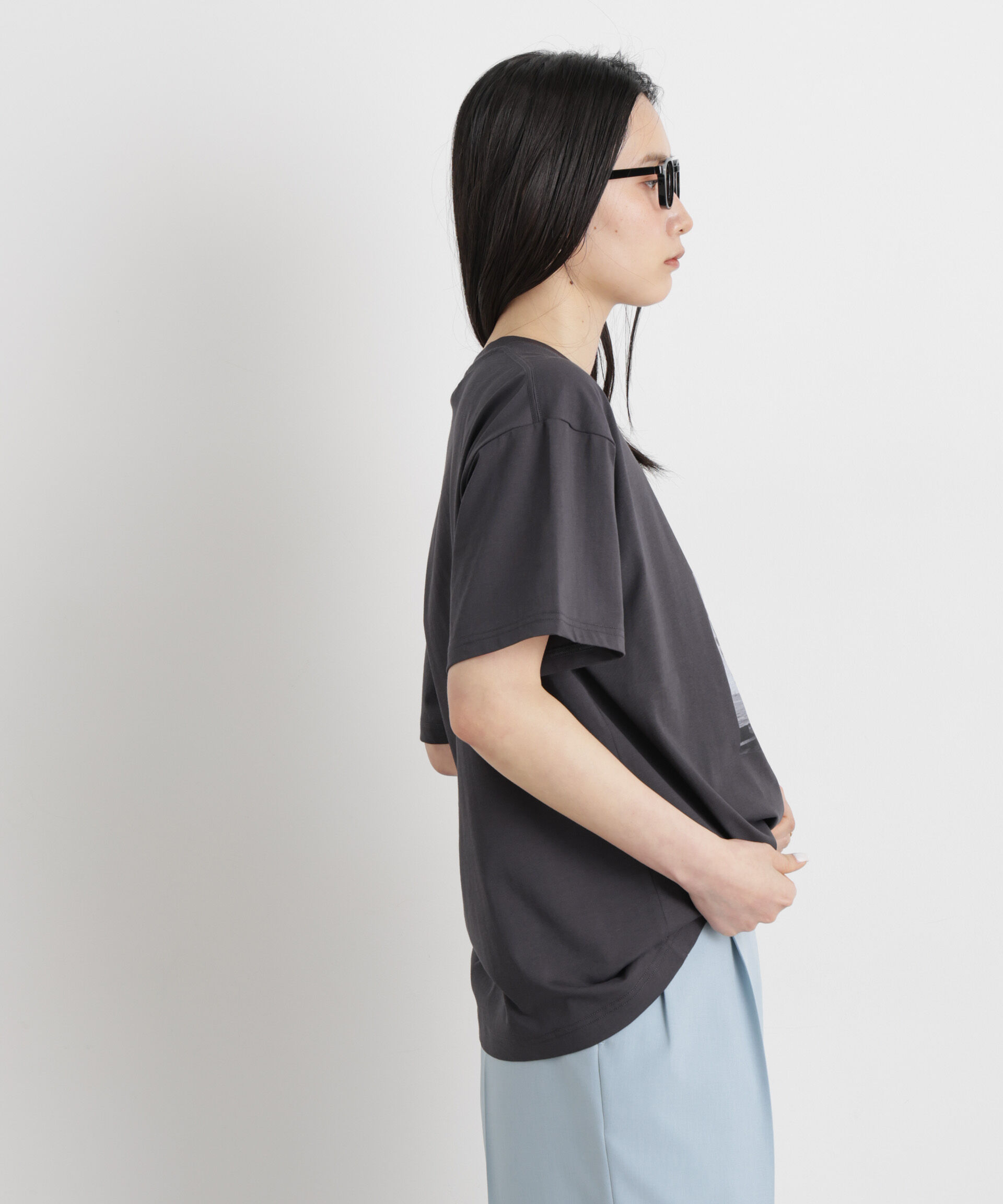 nano･universe「MINERALTEX(TM)フォトプリントTシャツ」|Tシャツ・カットソー|
