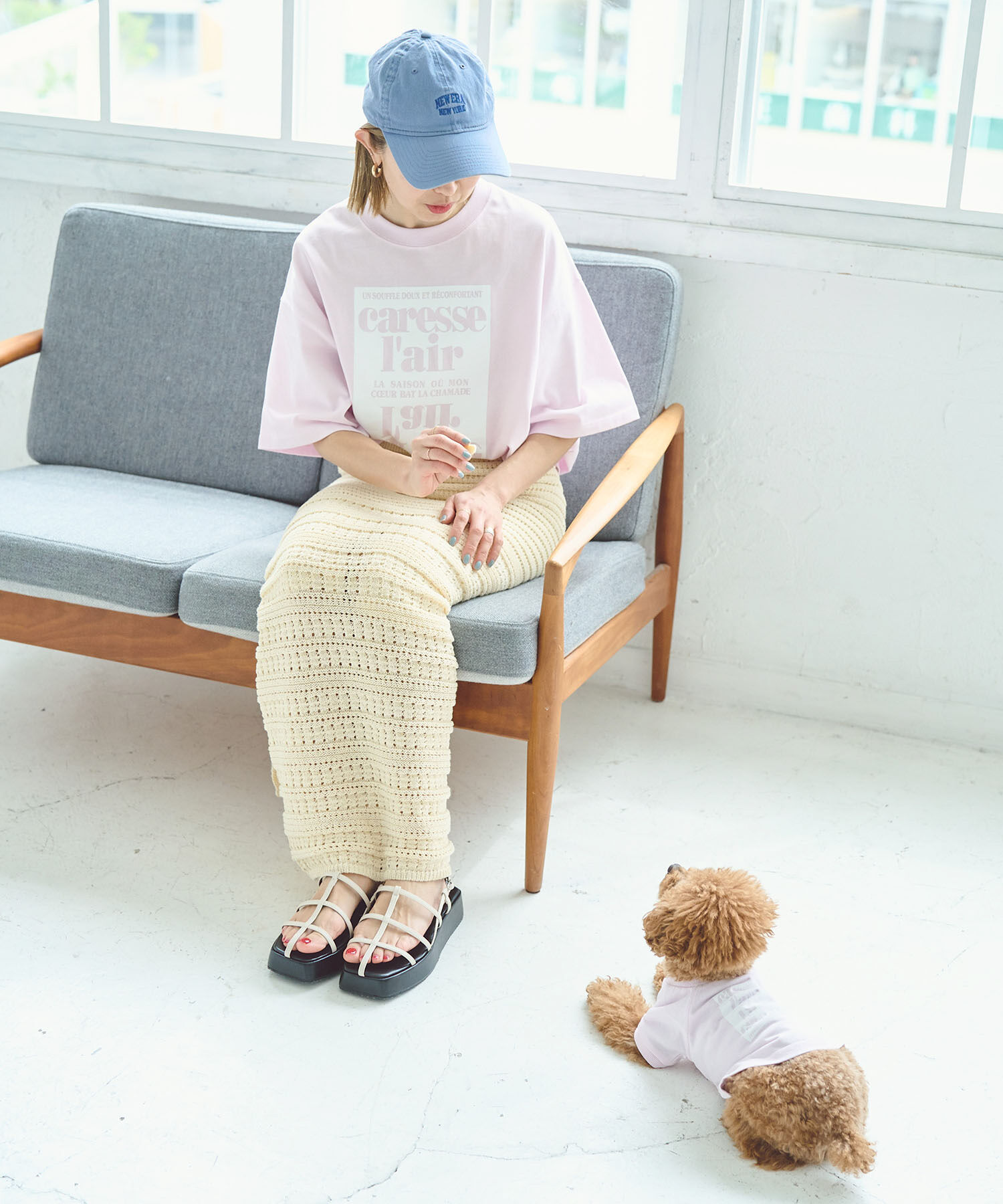 ROPE PICNIC PASSAGE「【DOG】ロゴTシャツ/リンクコーデ」|その他|