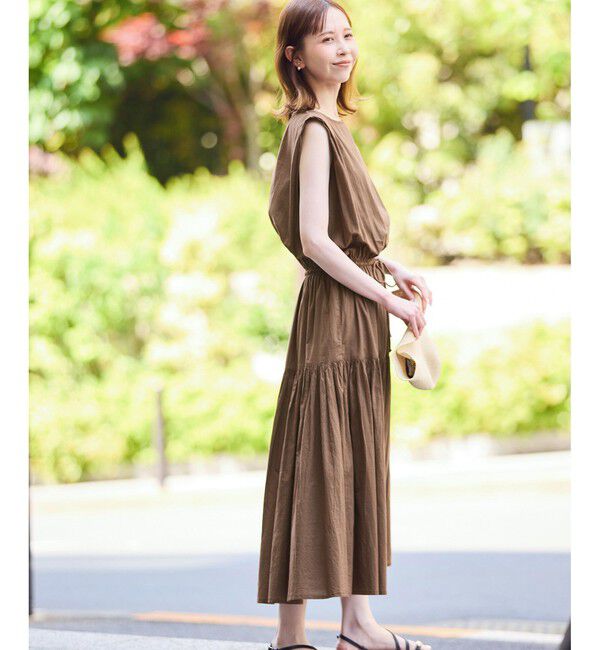 Rope&rsquo;Picnic「コットンボイルティアードワンピース」|ワンピース|