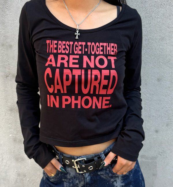  「メッセージトップス」|Tシャツ・カットソー|