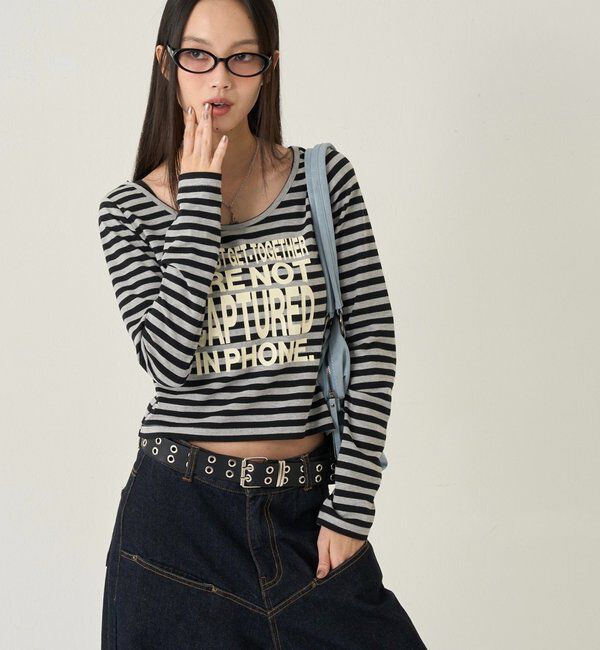  「メッセージトップス」|Tシャツ・カットソー|