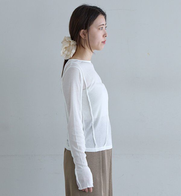  「シアーテレコカットソー」|Tシャツ・カットソー|