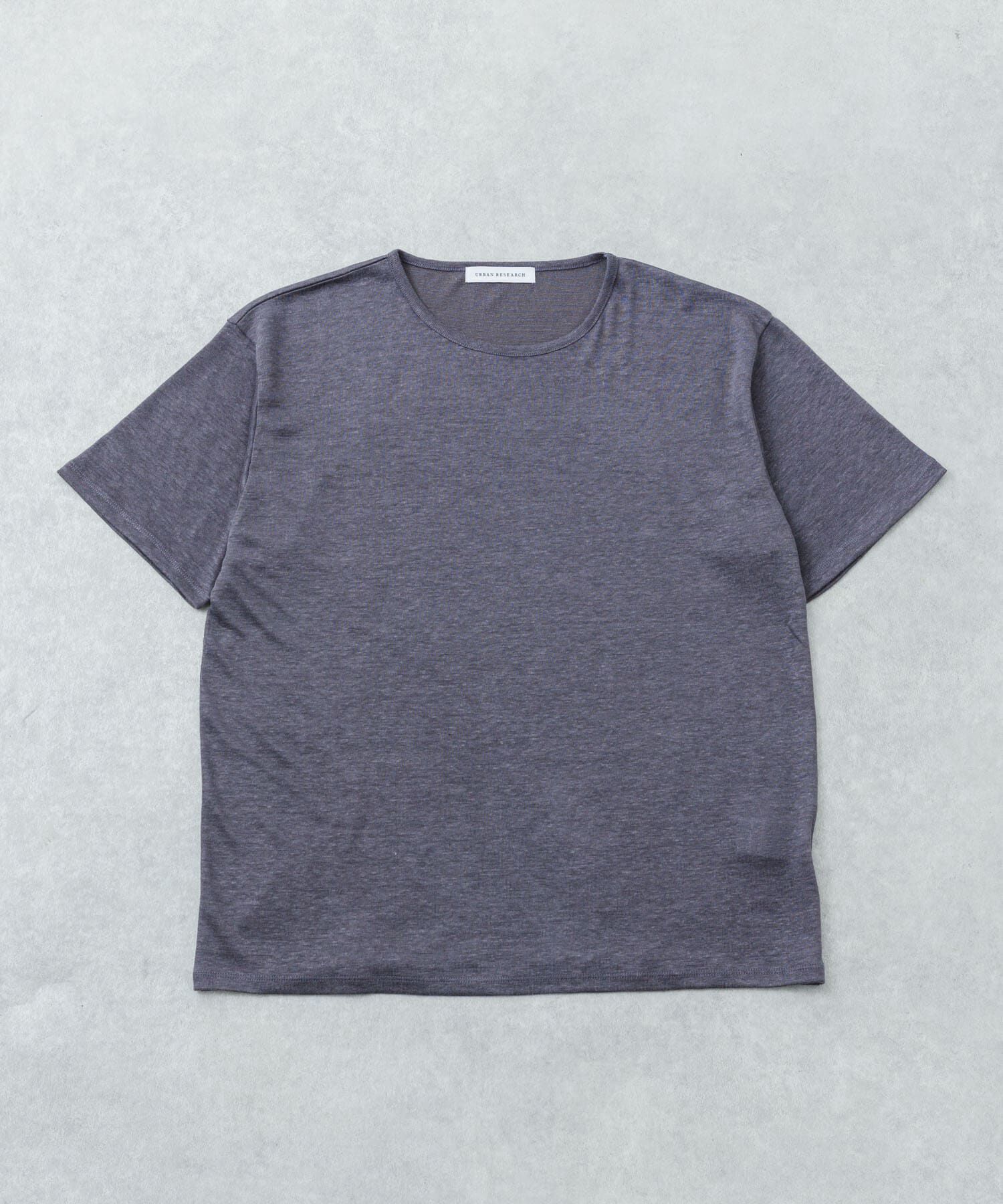 URBAN RESEARCH「LINEN NARROW TRIM T-SHIRTS」|Tシャツ・カットソー|