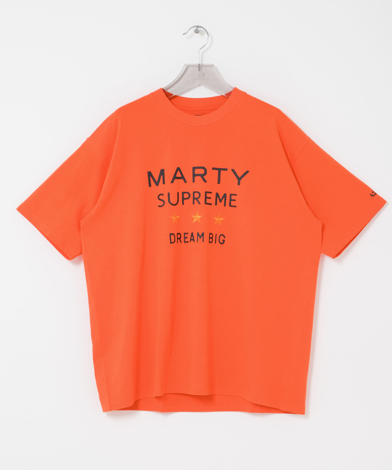 URBAN RESEARCH「URBAN RESEARCH&times;MARTY SUPREME&times;A24　SOLID 3STAR LOGO T-SHIRTS」|Tシャツ・カットソー|オレンジ