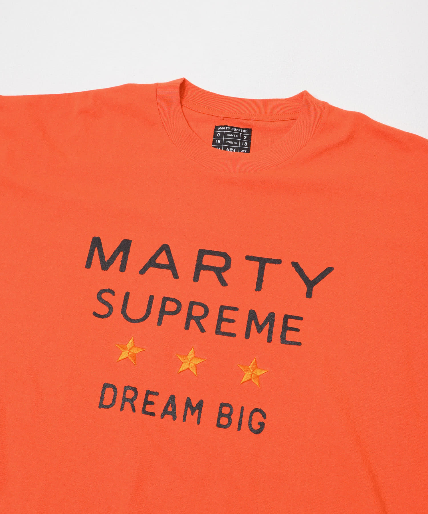 URBAN RESEARCH「URBAN RESEARCH&times;MARTY SUPREME&times;A24　SOLID 3STAR LOGO T-SHIRTS」|Tシャツ・カットソー|