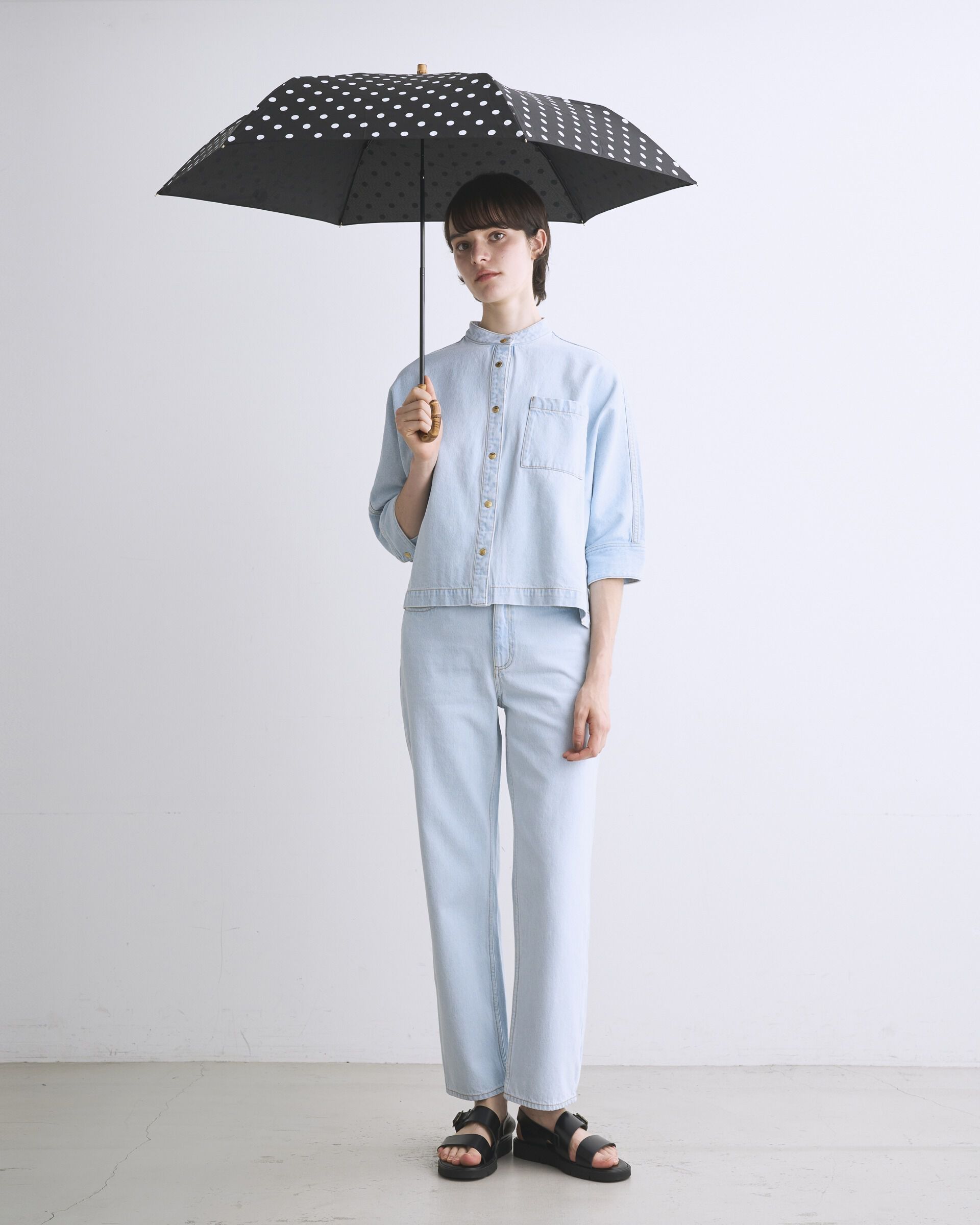 Traditional Weatherwear「【軽量】FOLDING BAMBOO MINI」|傘|