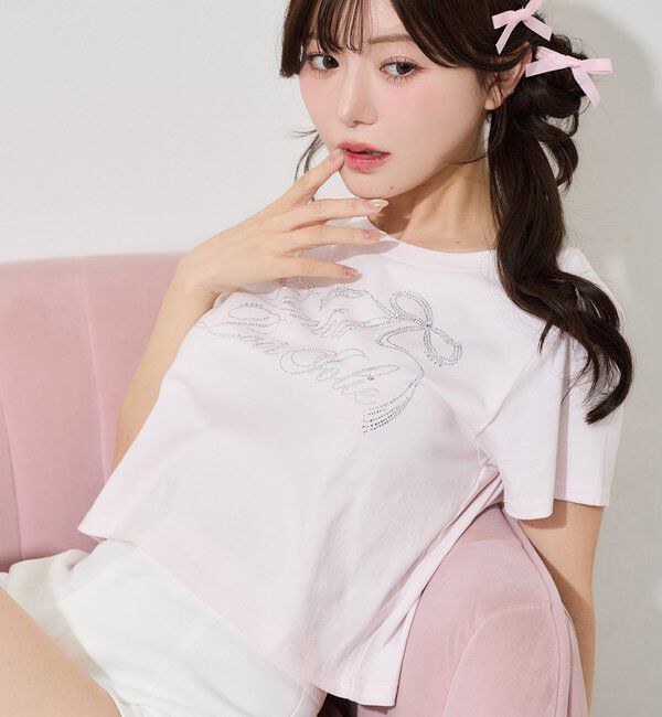  「ときめき推しカラーTee／全7色展開／WEB限定カラーあり」|プルオーバー|ピンク