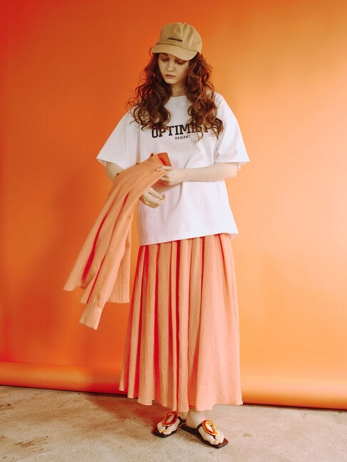 Te chichi「シンプルロゴプリントBIGTシャツ」|Tシャツ・カットソー|
