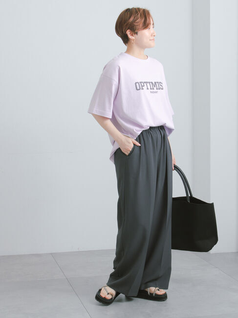 Te chichi「シンプルロゴプリントBIGTシャツ」|Tシャツ・カットソー|