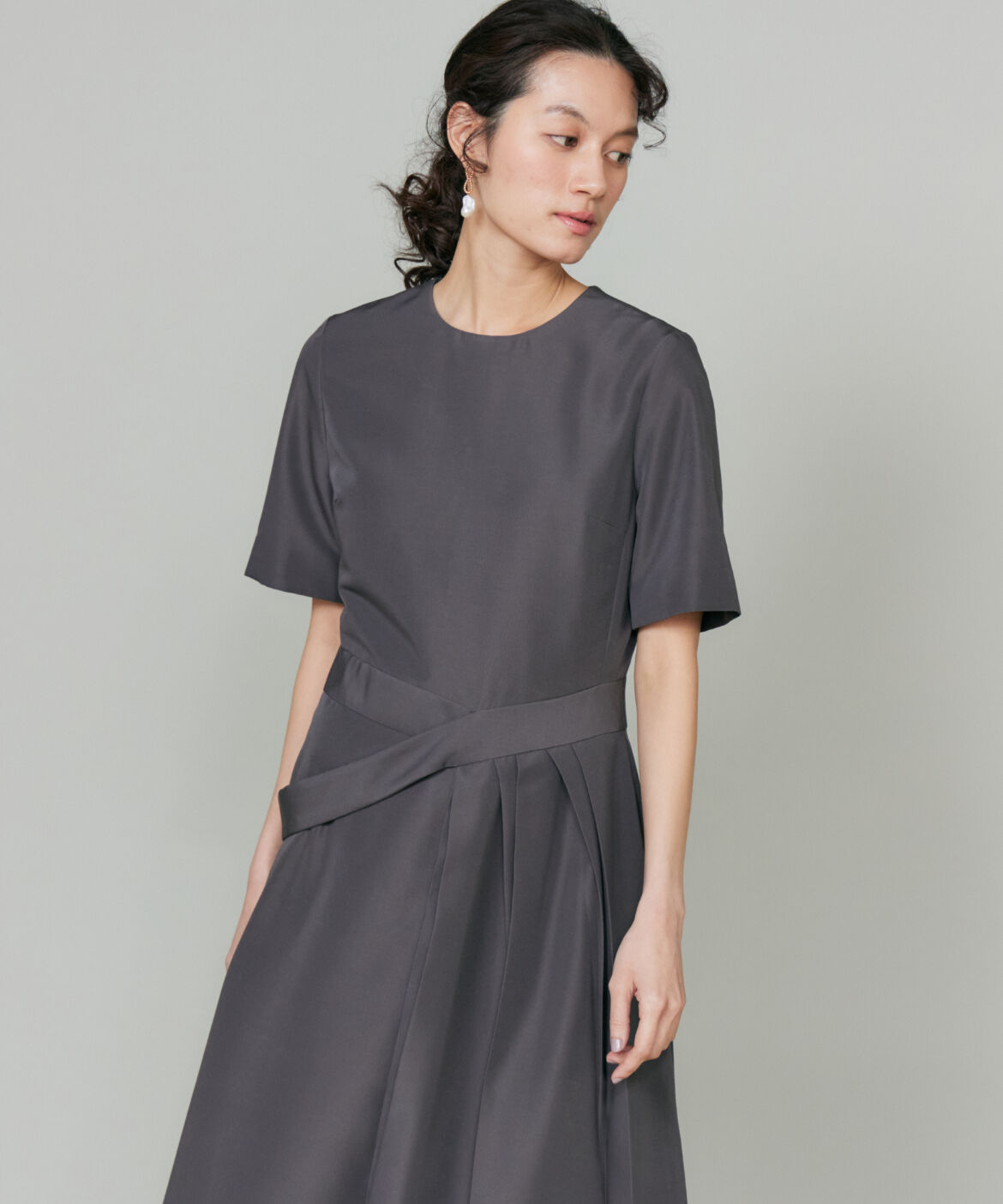 la veille by SUPERIOR CLOSET「ラップスカートワンピース」|ワンピース|