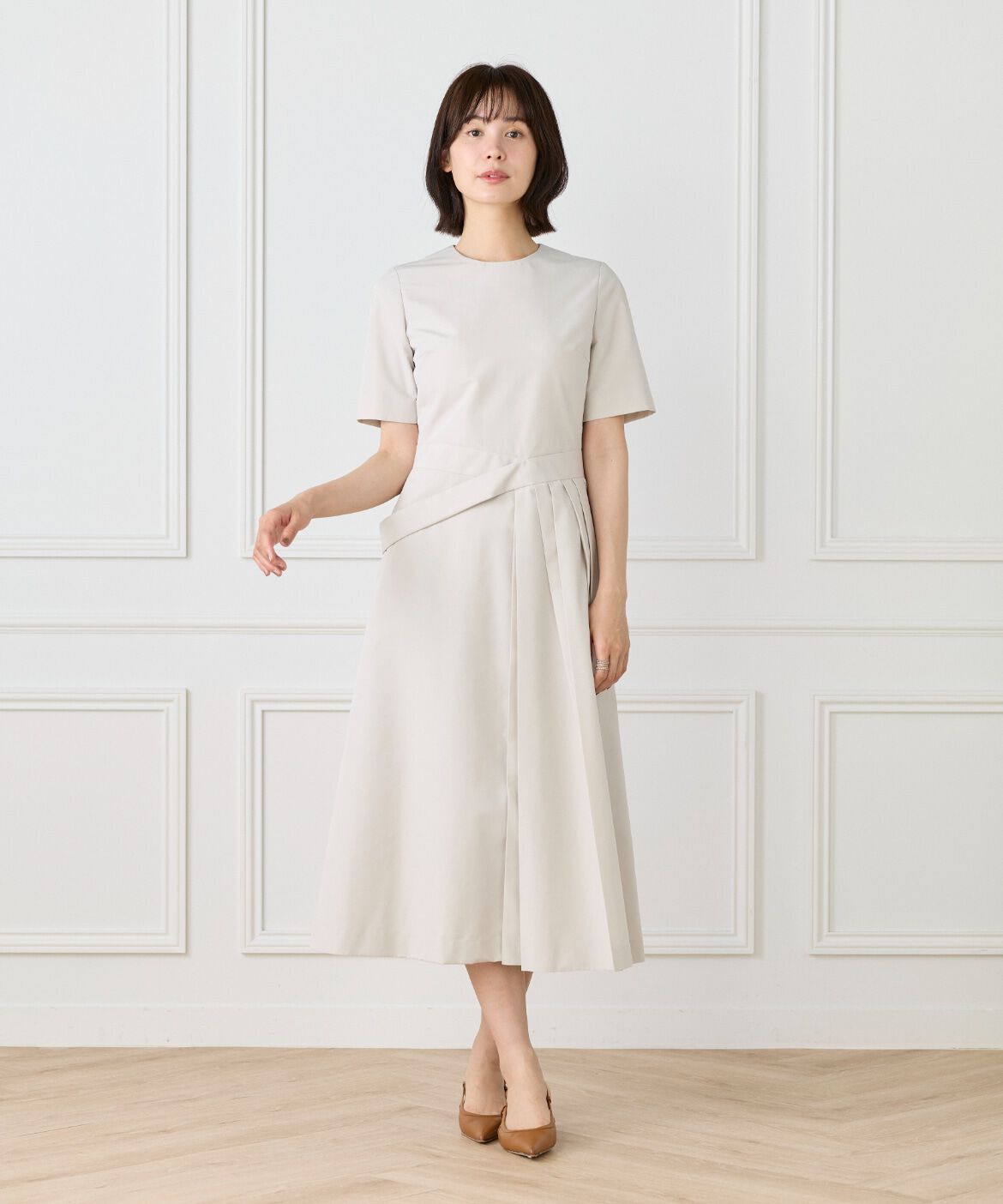 la veille by SUPERIOR CLOSET「ラップスカートワンピース」|ワンピース|