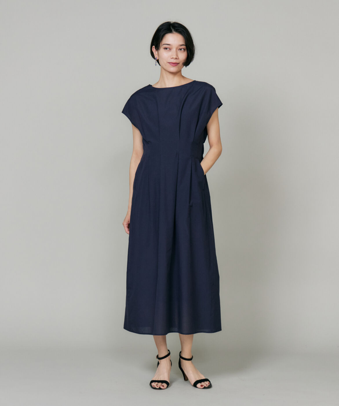 INED「タックディティールワンピース」|ワンピース|