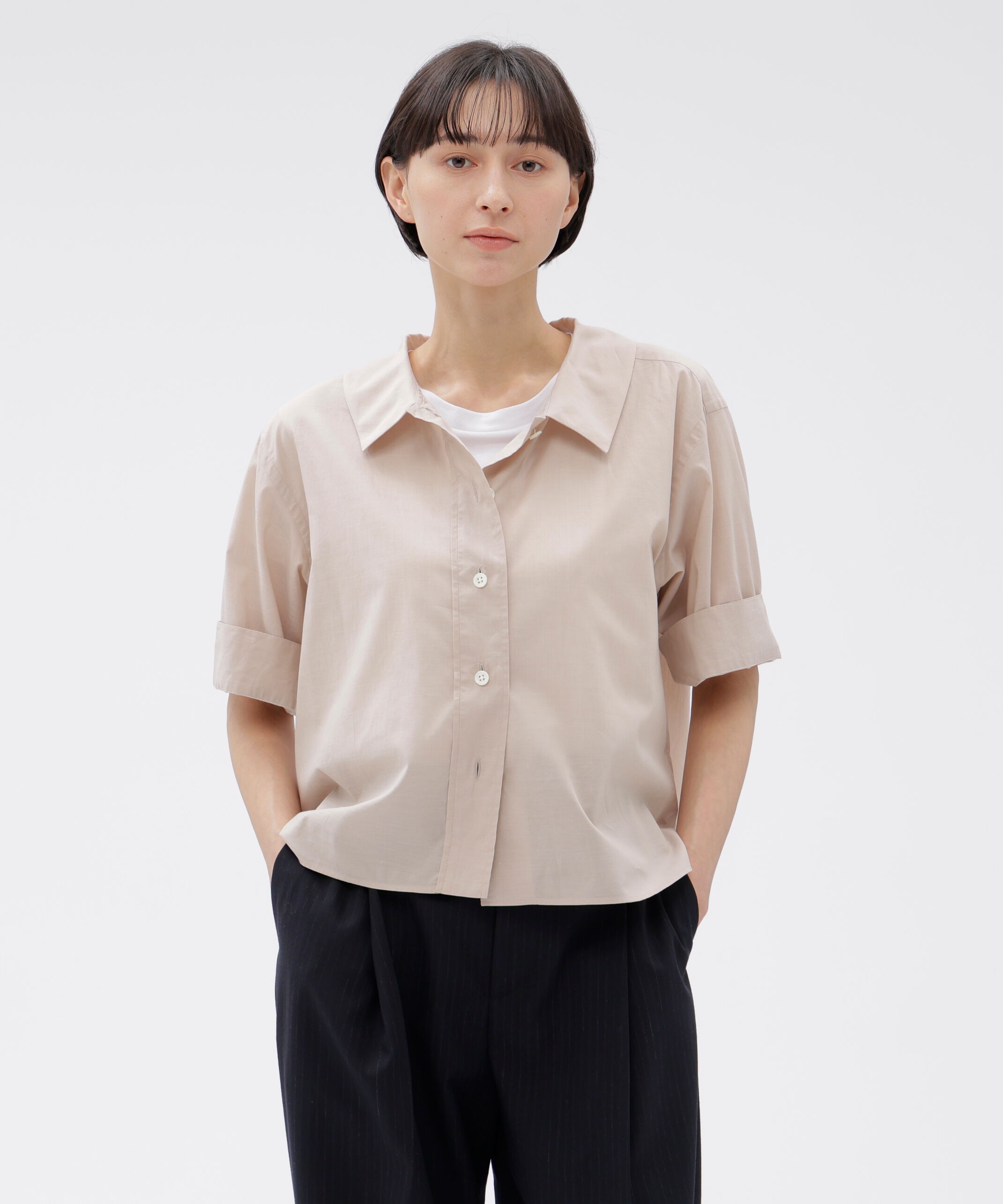  「WASHED COTTON SHIRT」|シャツ・ブラウス|STONE3