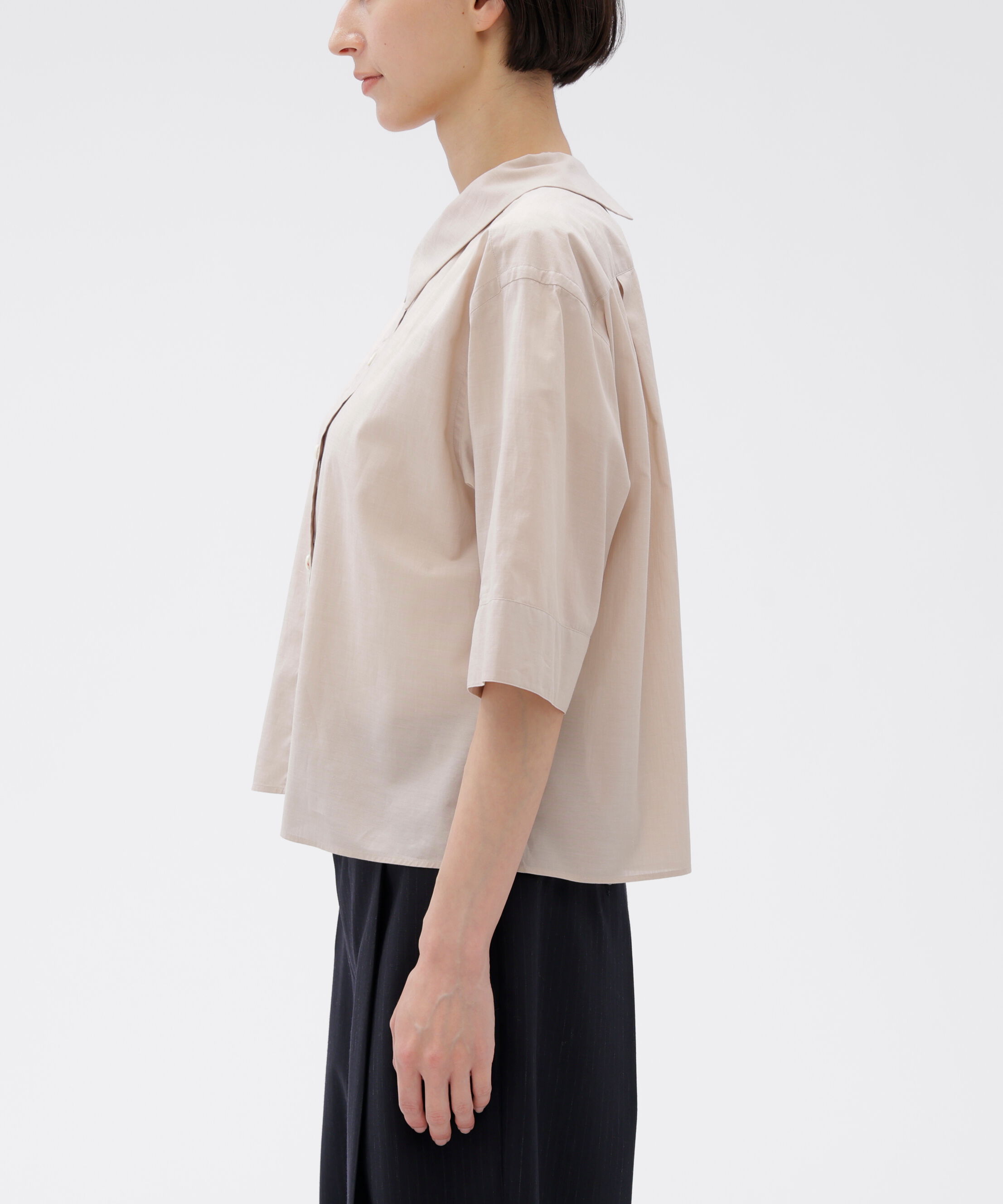  「WASHED COTTON SHIRT」|シャツ・ブラウス|