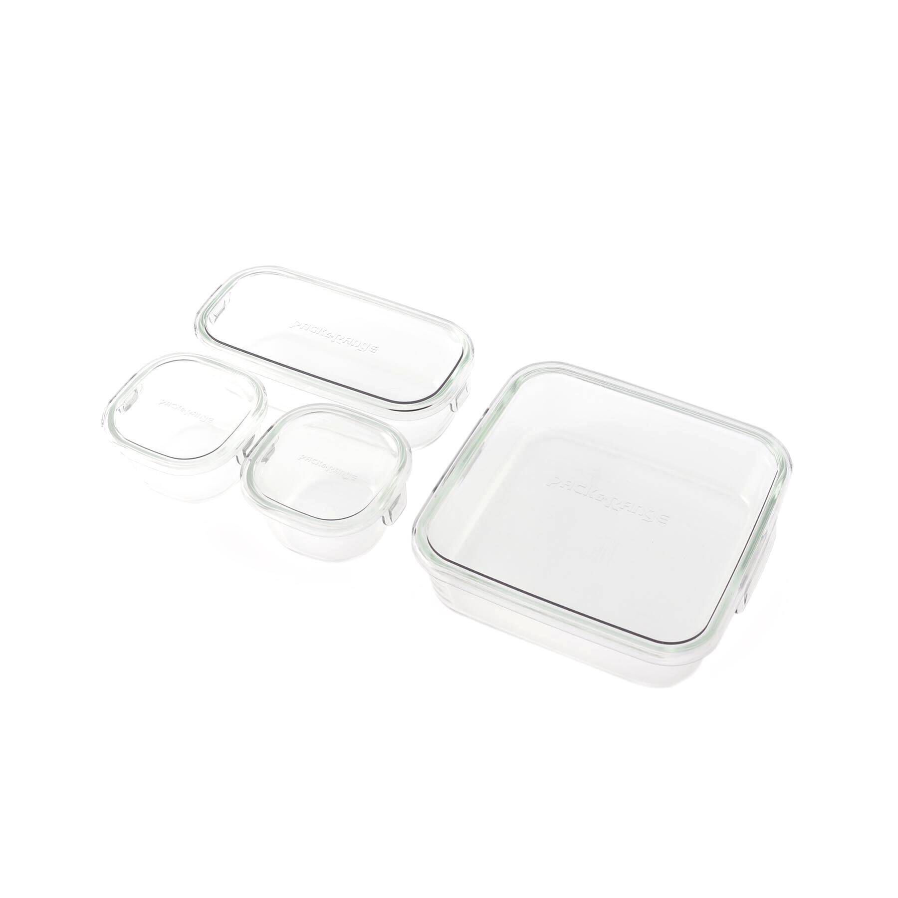 212 KITCHEN STORE「パック＆レンジ システムセット・ミニ クールグレー」|食器・キッチングッズ|