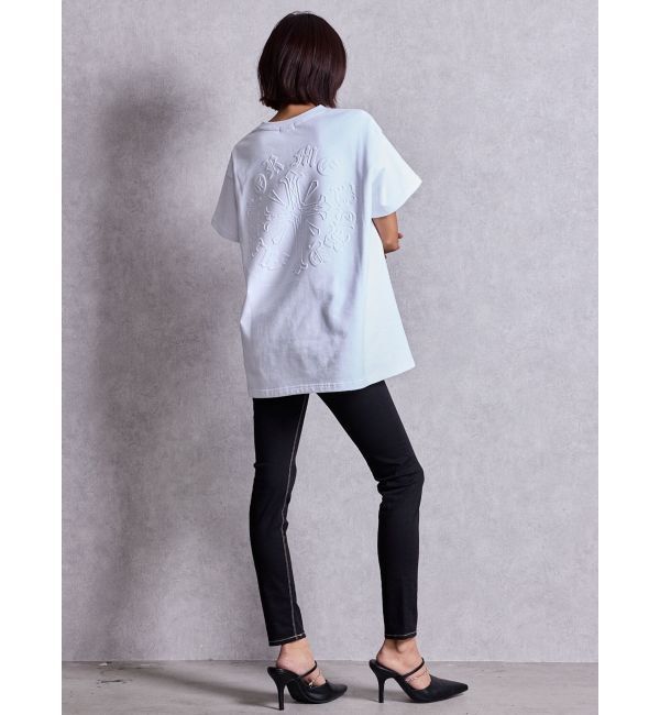 GYDA「sacred edge cross emboss BIG Tシャツ」|Tシャツ・カットソー|