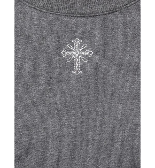 GYDA「sacred edge cross emboss BIG Tシャツ」|Tシャツ・カットソー|