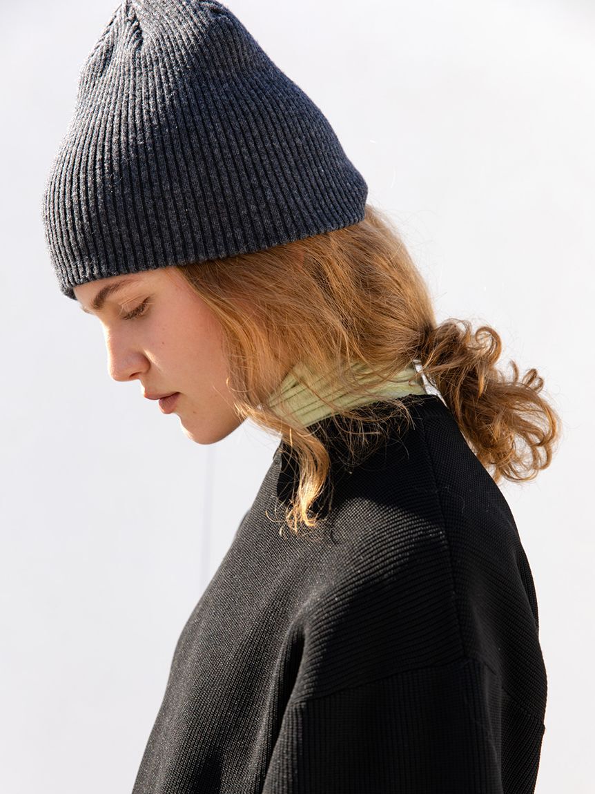 emmi atelier「ニットタフタドッキングOP」|ワンピース|