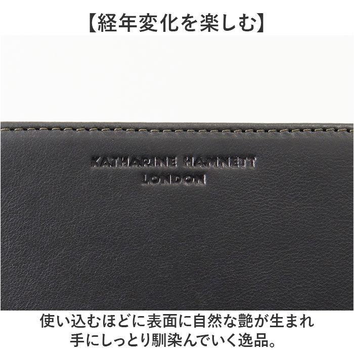 BACKYARD FAMILY「katharine hamnett london 財布 490-52304 通販 二つ折り財布」|財布|