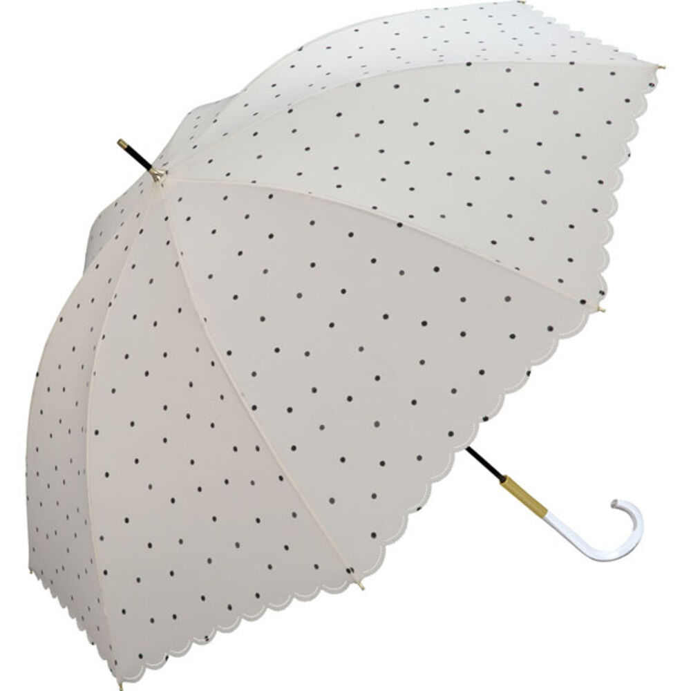 Wpc.「ジャンプ傘 おしゃれ 通販 ワールドパーティー ジャンプ式 雨傘 傘 長雨傘 58cm」|傘|ホワイト4
