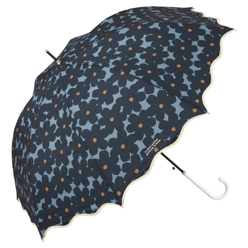 Wpc.「ジャンプ傘 おしゃれ 通販 ワールドパーティー ジャンプ式 雨傘 傘 長雨傘 58cm」|傘|ブルー2