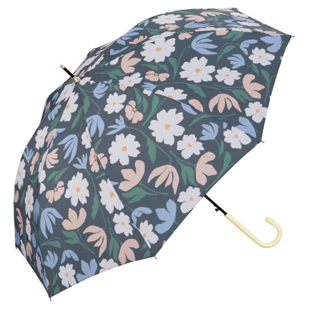 Wpc.「ジャンプ傘 おしゃれ 通販 ワールドパーティー ジャンプ式 雨傘 傘 長雨傘 58cm」|傘|グレー1