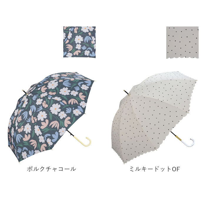Wpc.「ジャンプ傘 おしゃれ 通販 ワールドパーティー ジャンプ式 雨傘 傘 長雨傘 58cm」|傘|