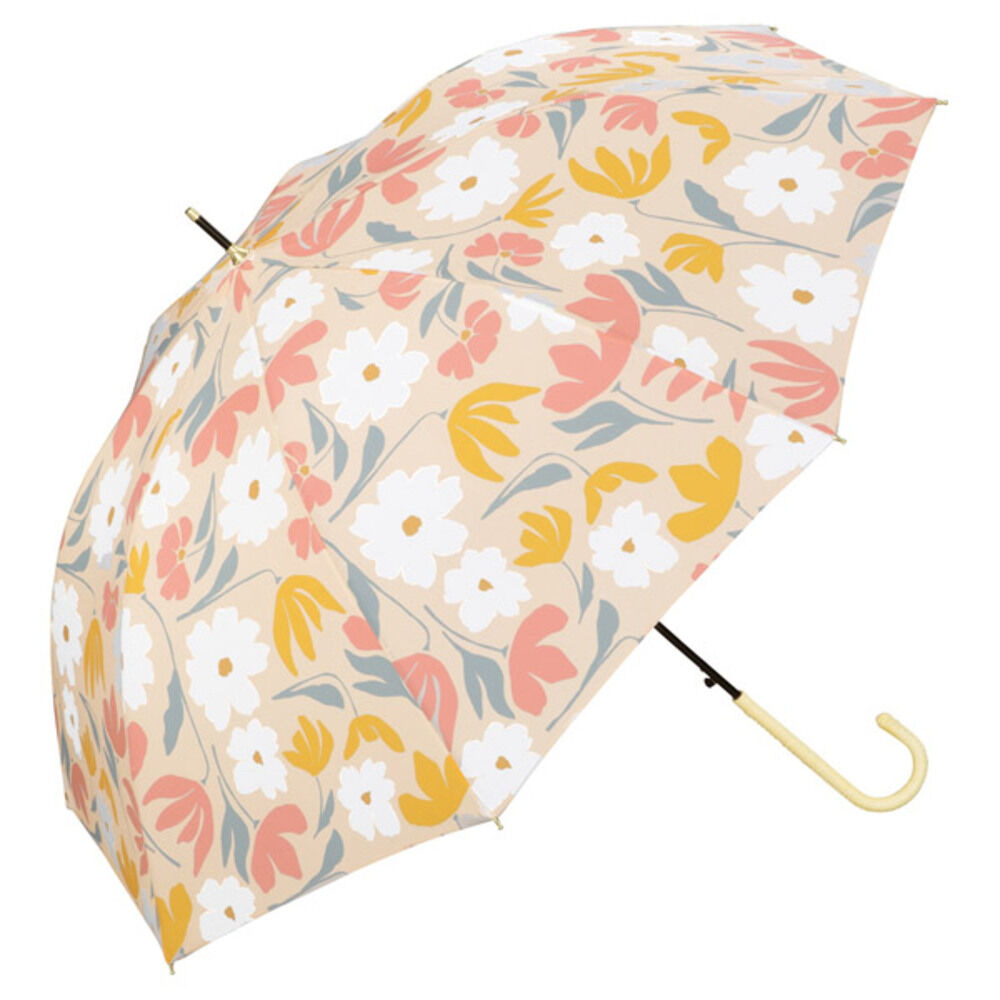 Wpc.「ジャンプ傘 おしゃれ 通販 ワールドパーティー ジャンプ式 雨傘 傘 長雨傘 58cm」|傘|ベージュ4