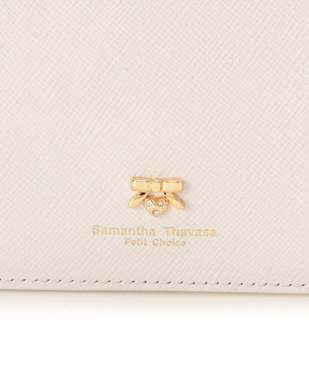 Samantha Thavasa Petit Choice「プチリボン薄マチ折財布」|財布|