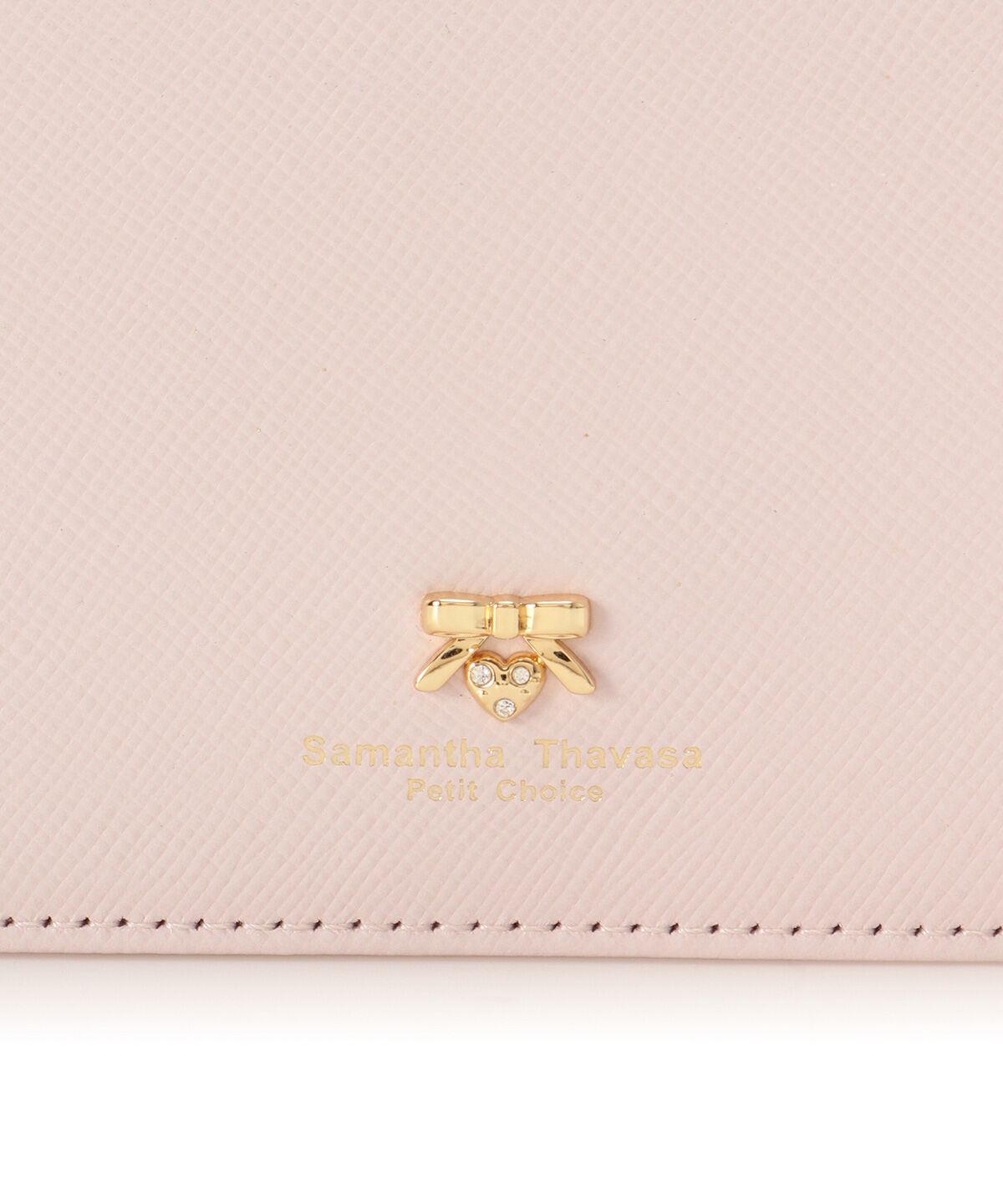 Samantha Thavasa Petit Choice「プチリボン薄マチ折財布」|財布|