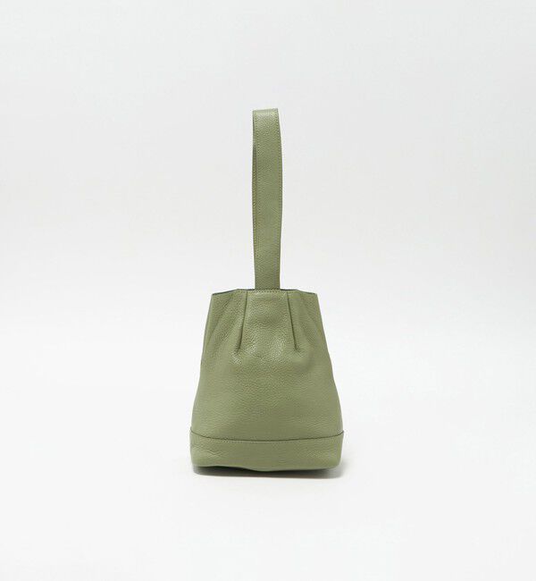 UNITED ARROWS「＜POLPETTA＞TULIPANO-P/バケットバッグ」|ショルダー・メッセンジャー|LIME