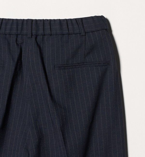 UNITED ARROWS「Spiree ストライプ ワイドパンツ ‐ウォッシャブル‐」|スラックス|