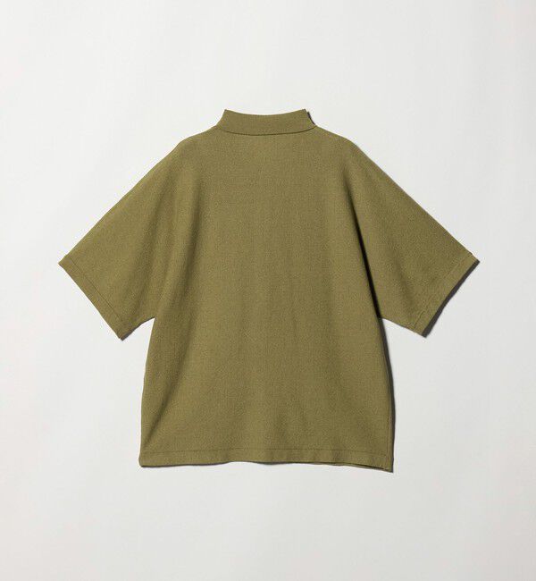 BEAUTY&YOUTH UNITED ARROWS「リネン ブリーズ ドルマン 3B ポロニット ウォッシャブル」|ニット・セーター|