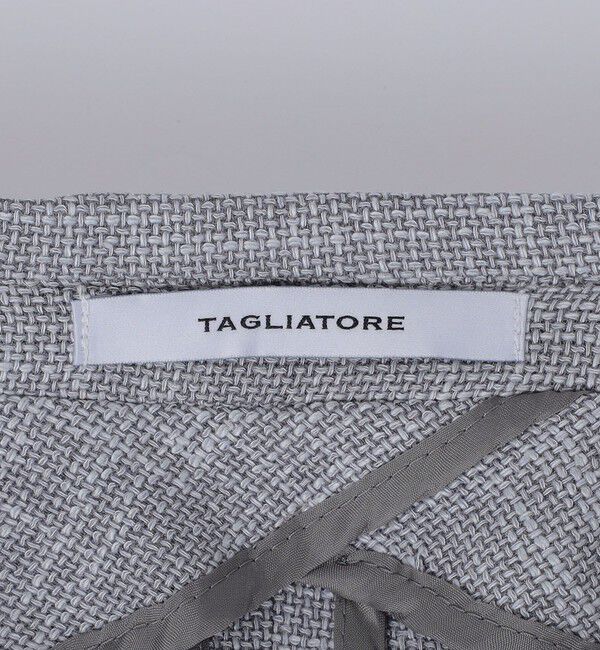 SHIPS「TAGLIATORE: メランジ グレー ホップサック ジャケット」|テーラードジャケット|