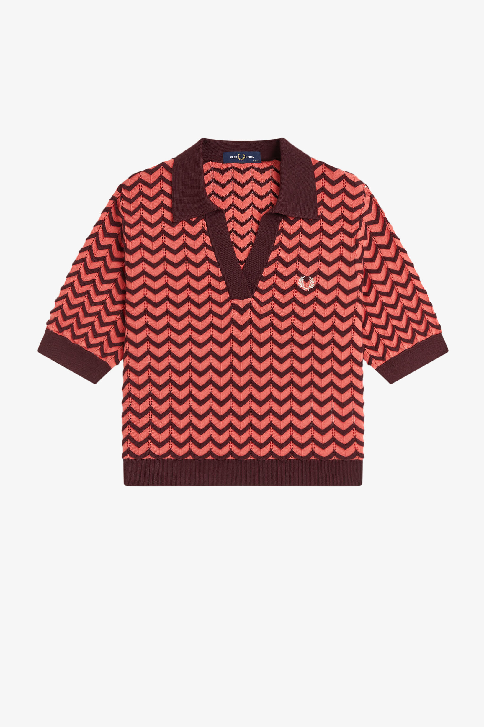 FRED PERRY 「Pointelle Knitted Shirt」|Tシャツ・カットソー|